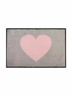 Vente flash 🛒 GiftCompany Paillasson Heart, larg. 50 x long. 75 cm 👏