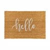 Sortie 🎉 Paillasson Hello, larg. 40 x long. 60 cm 👍