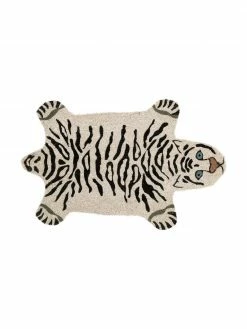 Nouveau 😉 Paillasson White Tiger, larg. 45 x long. 70 cm 🔔