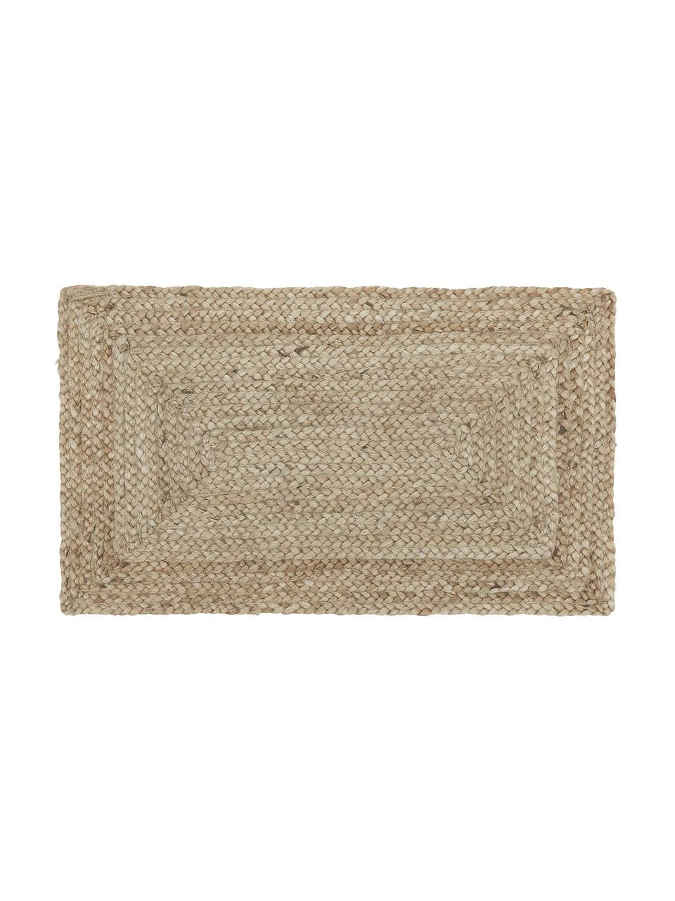 Bon marché 💯 Westwing Collection Paillasson en jute Sharmila, larg. 45 x long. 75 cm 😀