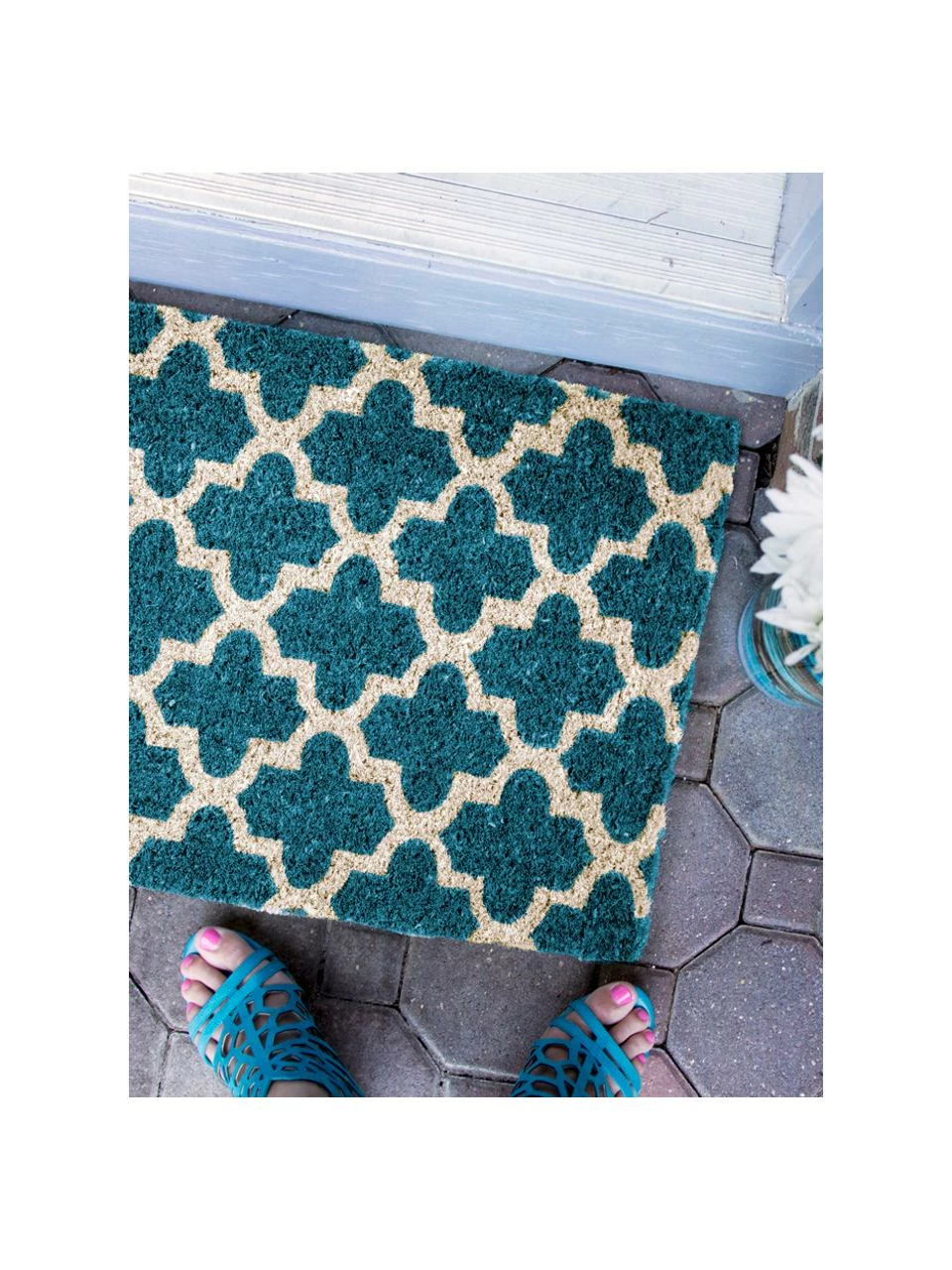 Nouveau ✨ Paillasson épais Annabelle, larg. 40 x long. 60 cm 😀 – Image 2