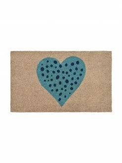 Coupon 😀 GiftCompany Paillasson fibre de coco Cœur, larg. 45 x long. 75 cm ✨