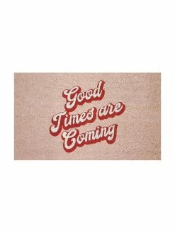 Acheter ⌛ GiftCompany Paillasson fibre de coco Good Times, larg. 45 x long. 75 cm 🌟