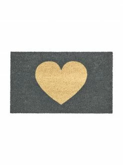 Meilleur prix ❤️ GiftCompany Paillasson fibre de coco Heart, larg. 45 x long. 75 cmSeulement 1 produit disponible 🧨