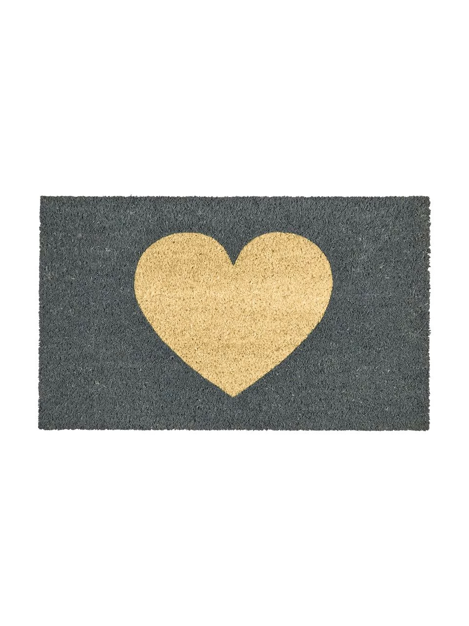Meilleur prix ❤️ GiftCompany Paillasson fibre de coco Heart, larg. 45 x long. 75 cmSeulement 1 produit disponible 🧨