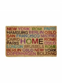 Promo ⌛ GiftCompany Paillasson fibre de coco Metropolis, larg. 45 x long. 75 cmDisponibilité limitée 🤩