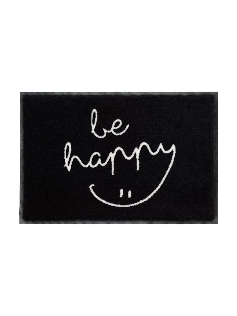 Meilleur prix ⭐ GiftCompany Paillasson lavable Be Happy, larg. 50 x long. 75 cm 🔥