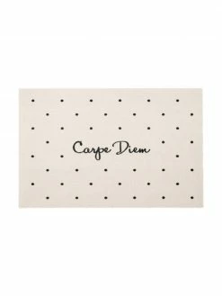 Budget 🛒 GiftCompany Paillasson lavable Carpe Diem, larg. 50 x long. 75 cm 😍