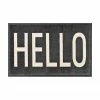 Budget 🥰 GiftCompany Paillasson lavable Hello, larg. 50 x long. 75 cmDisponibilité limitée 😀