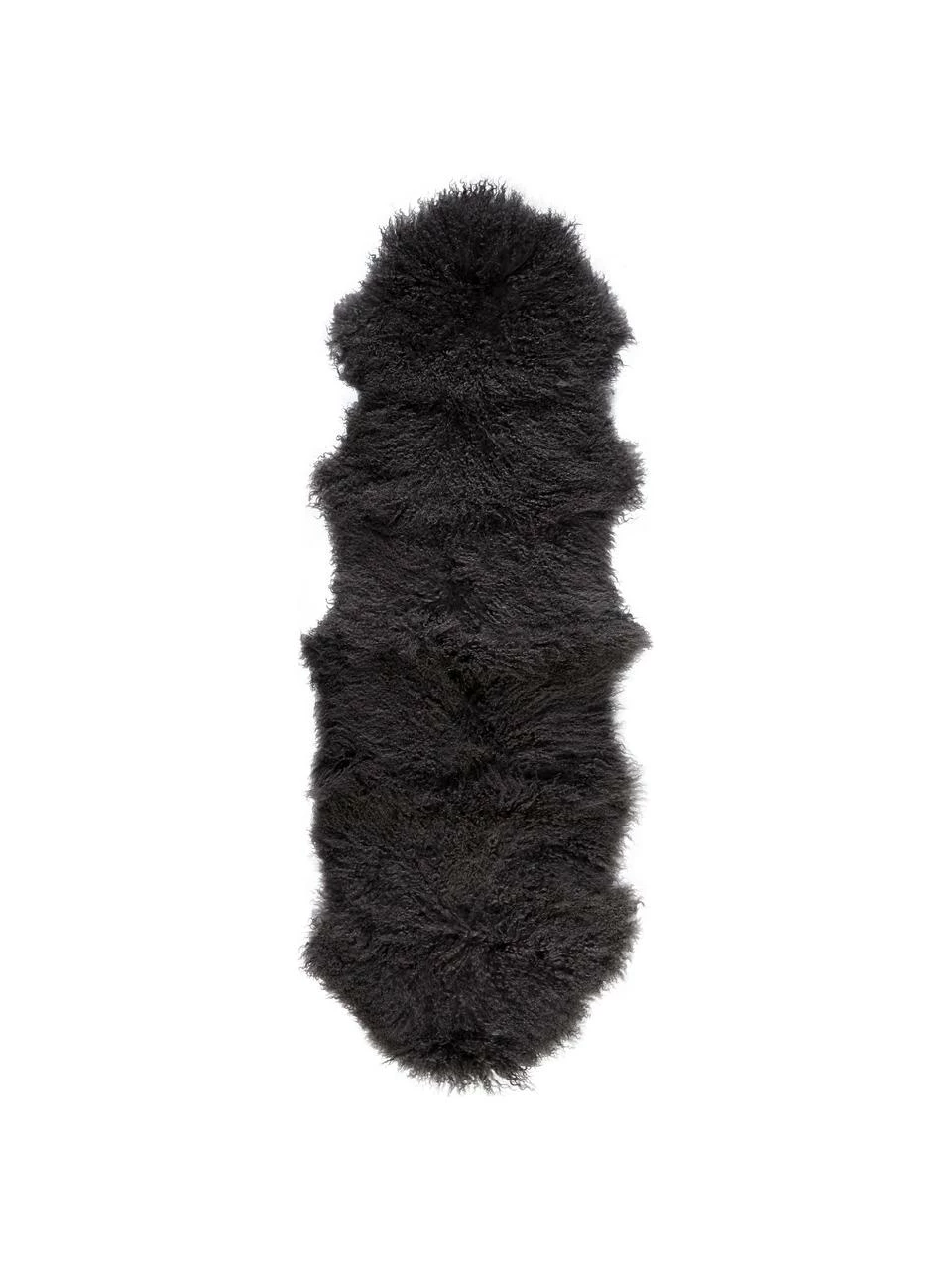 Le moins cher 🔔 Peau d'agneau à longs poils bouclés Ella, larg. 50 x long. 160 cm ✨