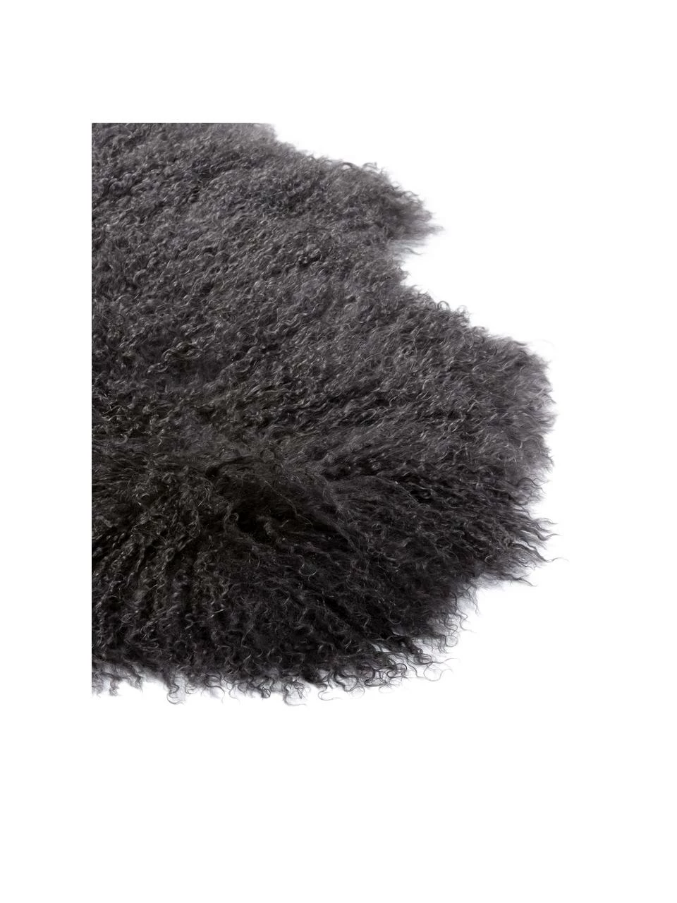 Le moins cher 🔔 Peau d'agneau à longs poils bouclés Ella, larg. 50 x long. 160 cm ✨ – Image 4