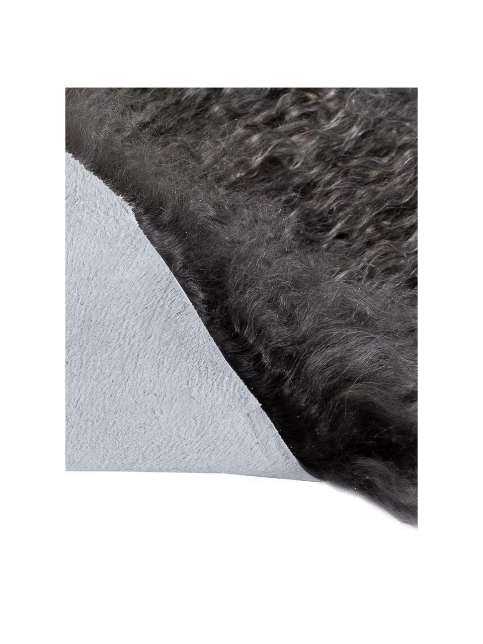 Le moins cher 🔔 Peau d'agneau à longs poils bouclés Ella, larg. 50 x long. 160 cm ✨ – Image 5