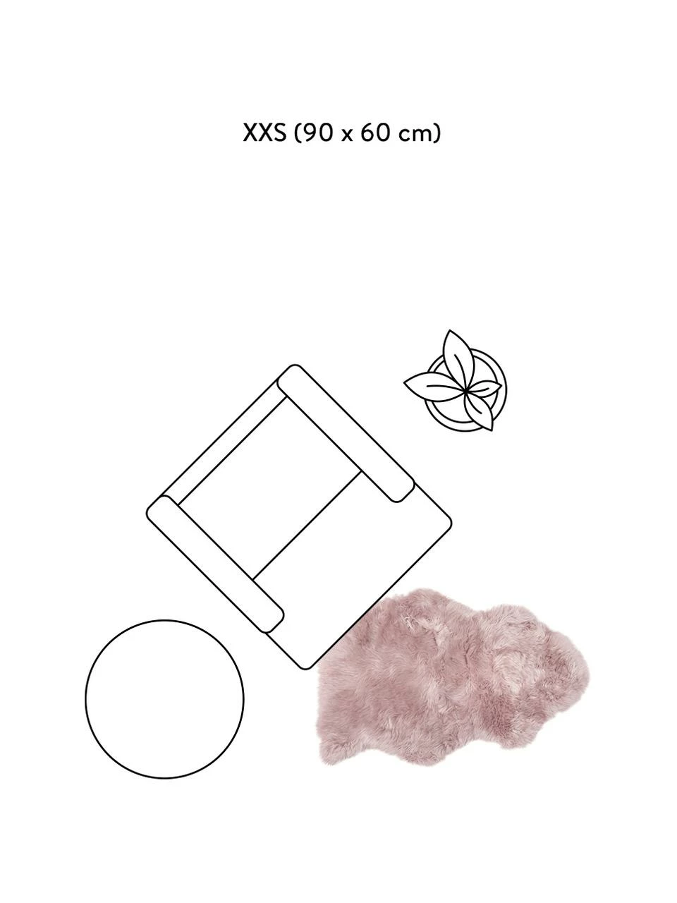 Meilleure vente 👍 Peau de mouton lisse Oslo, larg. 60 x long. 90 cm ✨ – Image 6