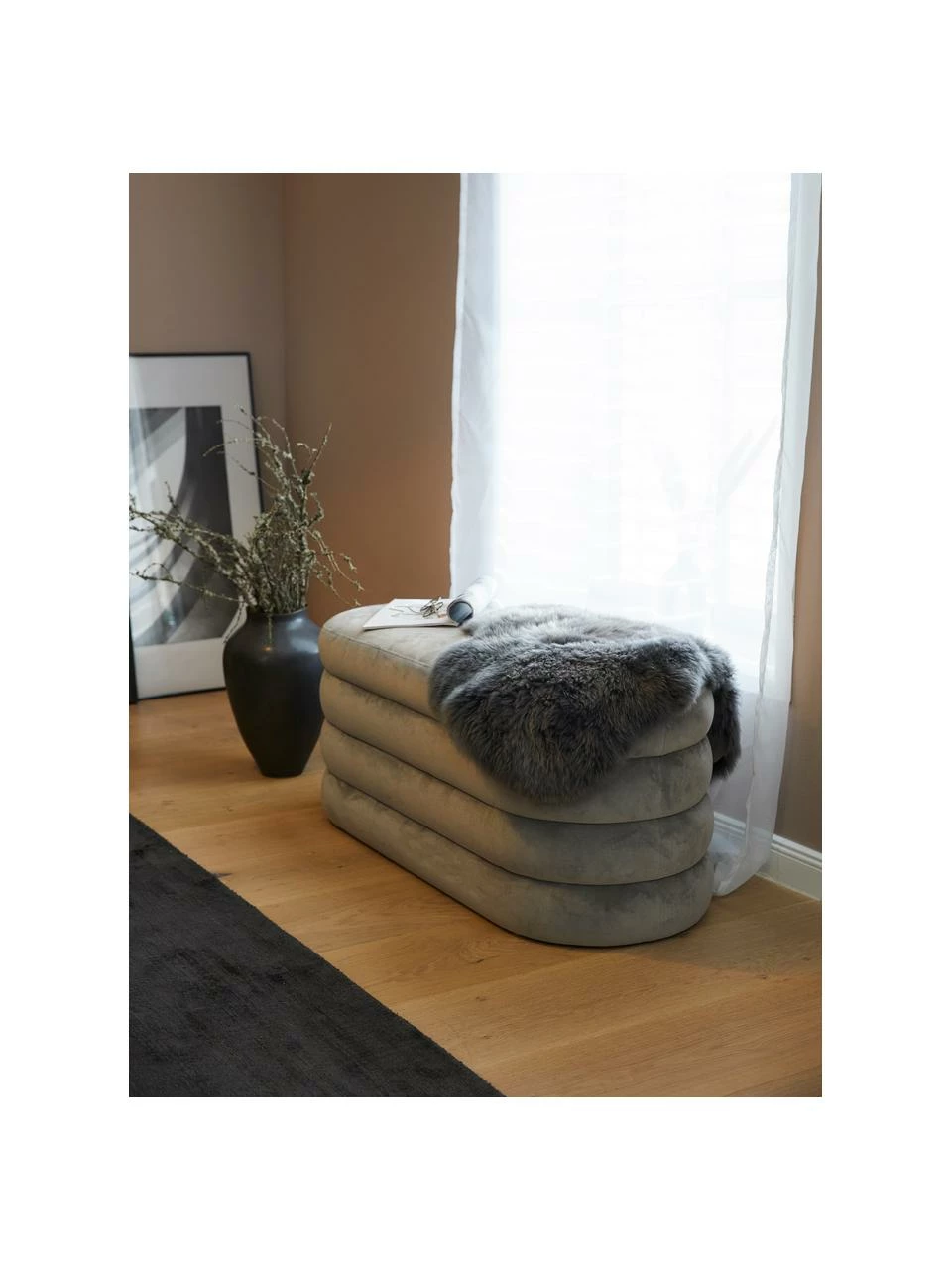 Meilleur prix ✔️ Peau de mouton lisse Oslo, larg. 60 x long. 90 cm 🧨 – Image 2