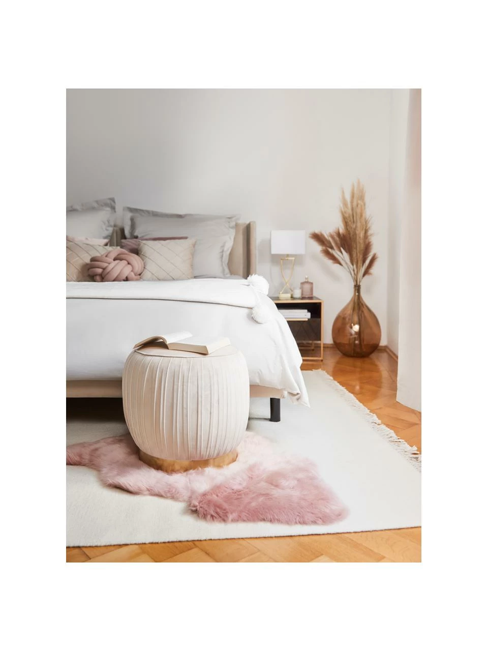 Meilleure vente 👍 Peau de mouton lisse Oslo, larg. 60 x long. 90 cm ✨ – Image 2