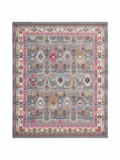 Grosses soldes 🧨 Tapis à poils ras Vintage Kashan, larg. 120 x long. 180 cm (taille S) 🧨
