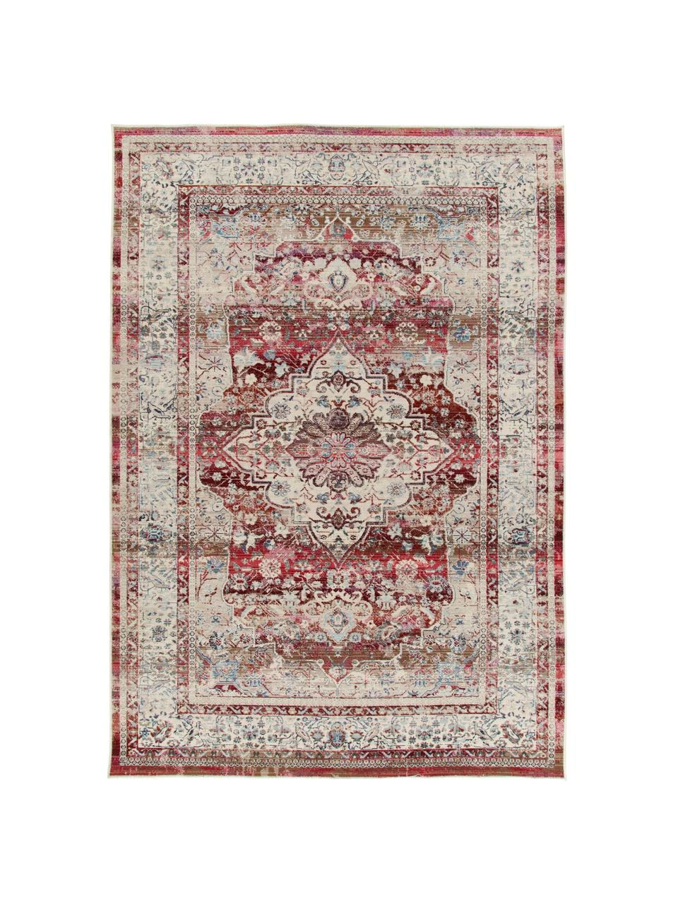 Le moins cher 🎉 Tapis à poils ras Vintage Kashan, larg. 120 x long. 180 cm (taille S) 💯