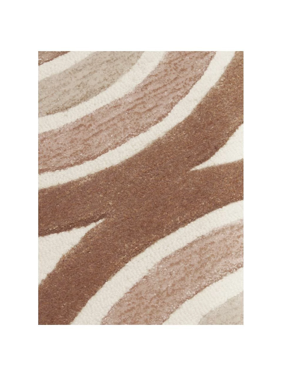 Acheter 🎉 Westwing Collection Tapis à poils ras tufté main beige/rose Jules, larg. 160 x long. 230 cm (taille M) 👏 – Image 3