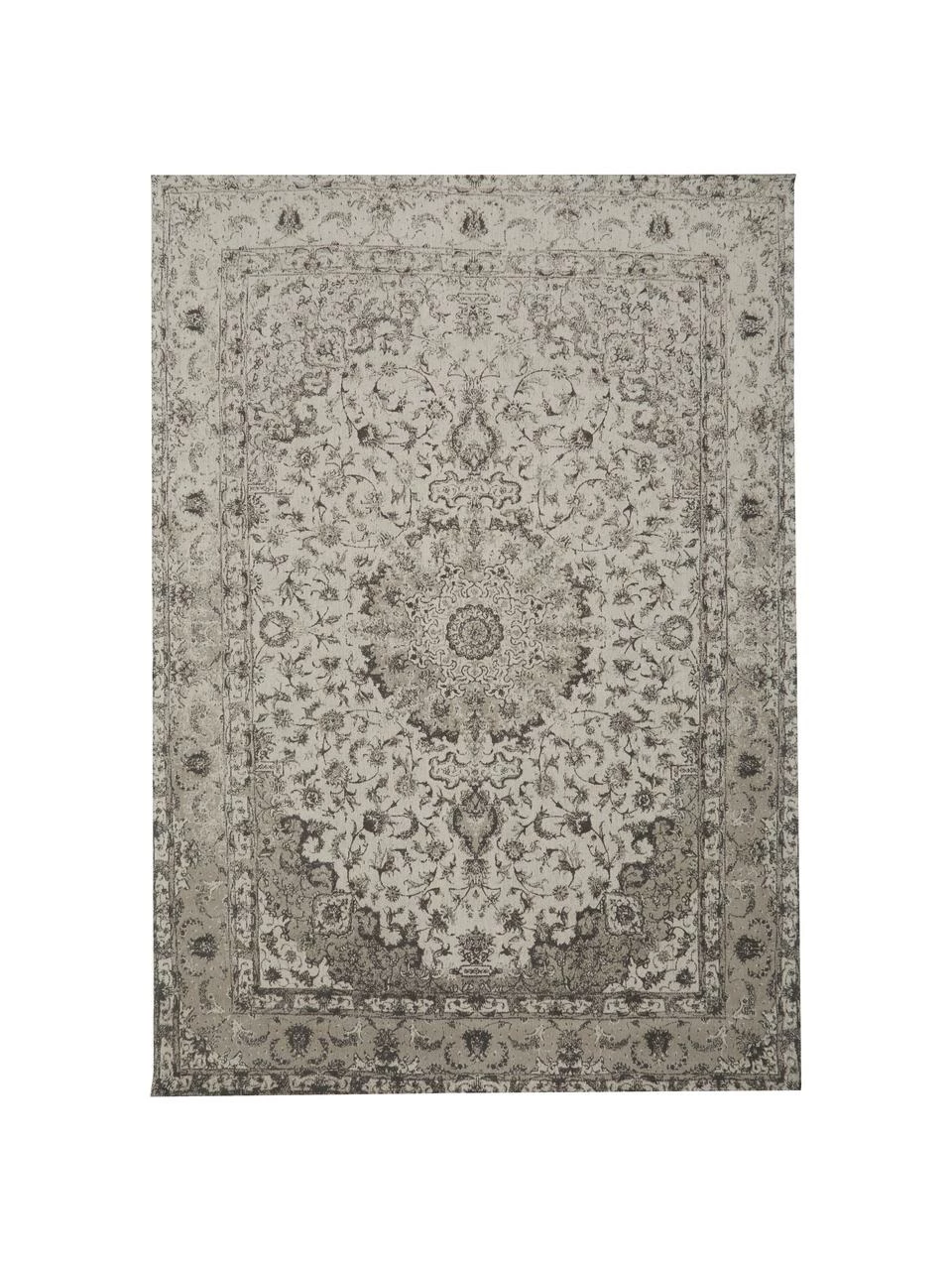Budget 👏 Westwing Collection Tapis beige gris vintage chenille tissé main Sofia, larg. 160 x long. 230 cm (taille M) 🔥