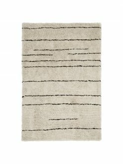 De gros 😀 Westwing Collection Tapis beige poils longs et moelleux, tufté main Dunya, larg. 120 x long. 180 cm (taille S) 😍