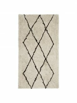 Les meilleures critiques de 😉 Westwing Collection Tapis beige poils longs tufté main Nouria, larg. 80 x long. 150 cm (taille XS) 🎁