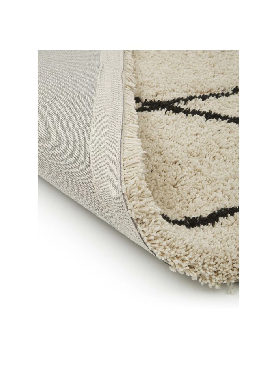 Les meilleures critiques de 😉 Westwing Collection Tapis beige poils longs tufté main Nouria, larg. 80 x long. 150 cm (taille XS) 🎁 – Image 5
