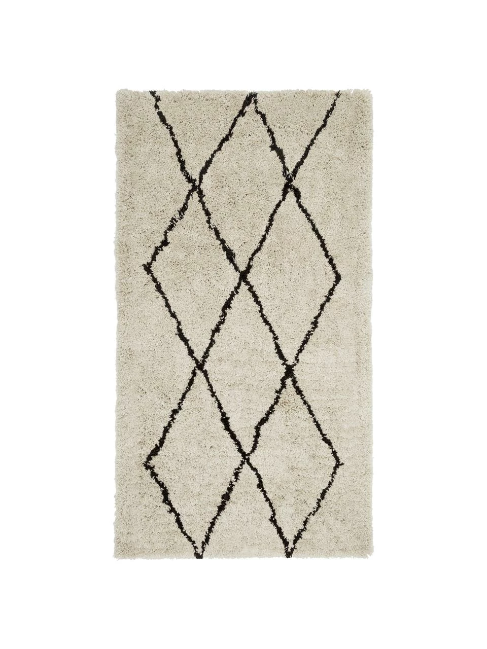 Les meilleures critiques de 😉 Westwing Collection Tapis beige poils longs tufté main Nouria, larg. 80 x long. 150 cm (taille XS) 🎁