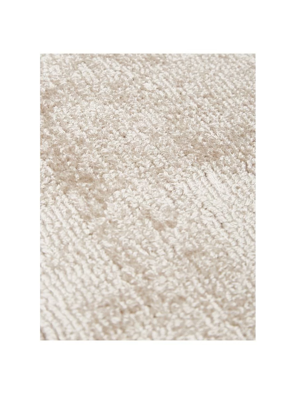 Remise 🎁 Westwing Collection Tapis beige viscose tissé main Jane, larg. 80 x long. 150 cm (taille XS) 😍 – Image 5