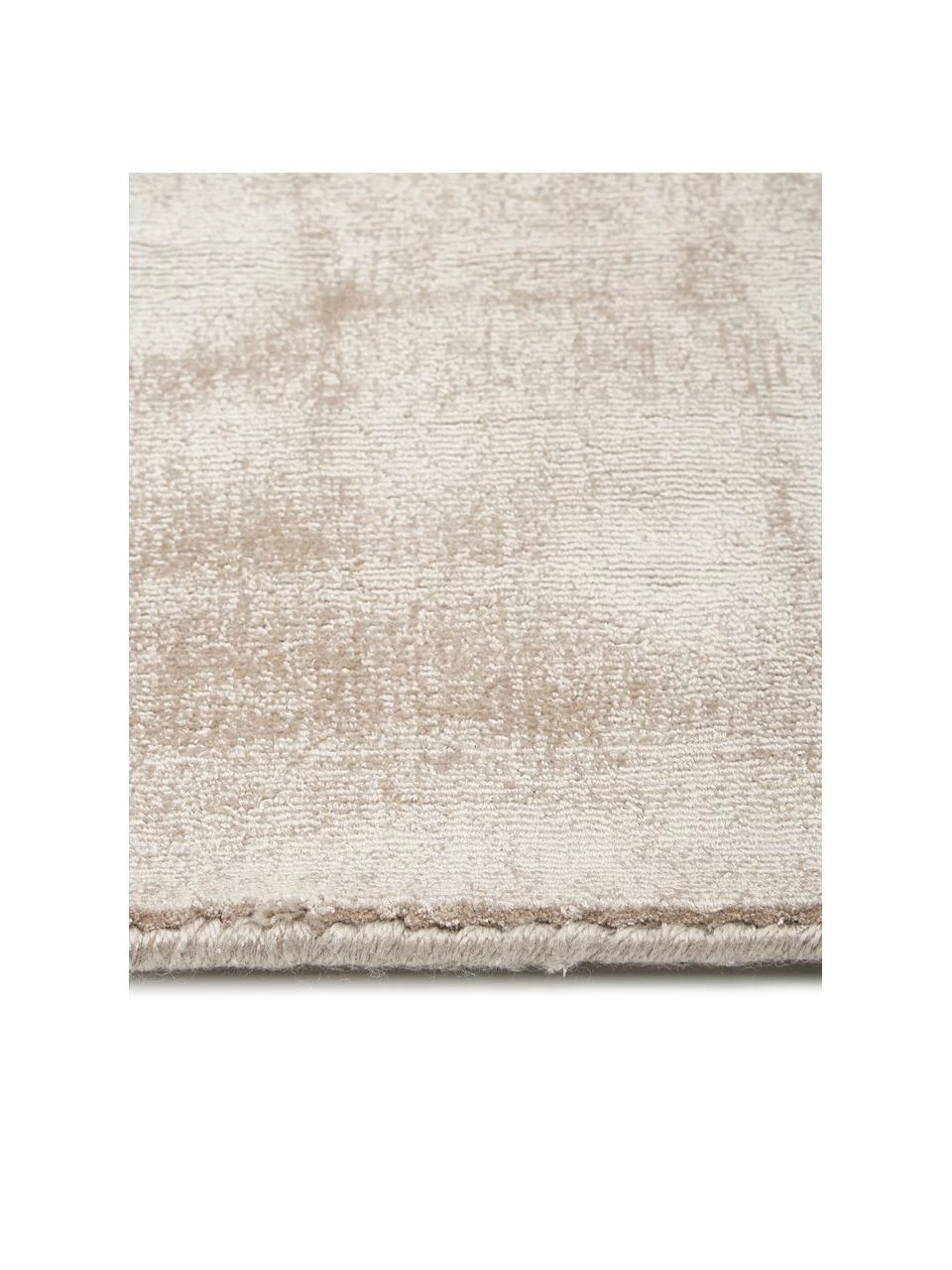 Remise 🎁 Westwing Collection Tapis beige viscose tissé main Jane, larg. 80 x long. 150 cm (taille XS) 😍 – Image 6