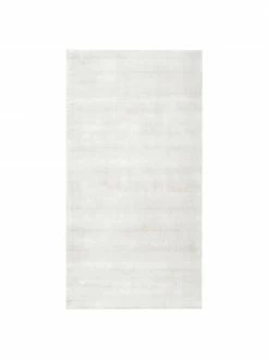 Meilleure vente 🤩 Westwing Collection Tapis blanc ivoire en viscose tissé main Jane, larg. 90 x long. 150 cm (taille XS) 🔥