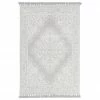 Meilleure vente 😀 Westwing Collection Tapis bohème gris blanc tissé à plat Salima, larg. 50 x long. 80 cm (taille XXS) 💯