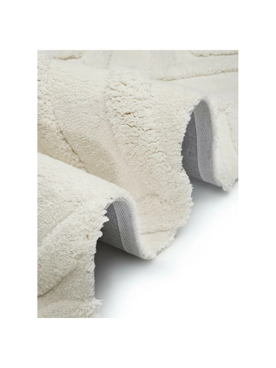 Remise 💯 Westwing Collection Tapis de couleur shaggy moelleux ethnique Magda, larg. 80 x long. 250 cm 😀 – Image 6