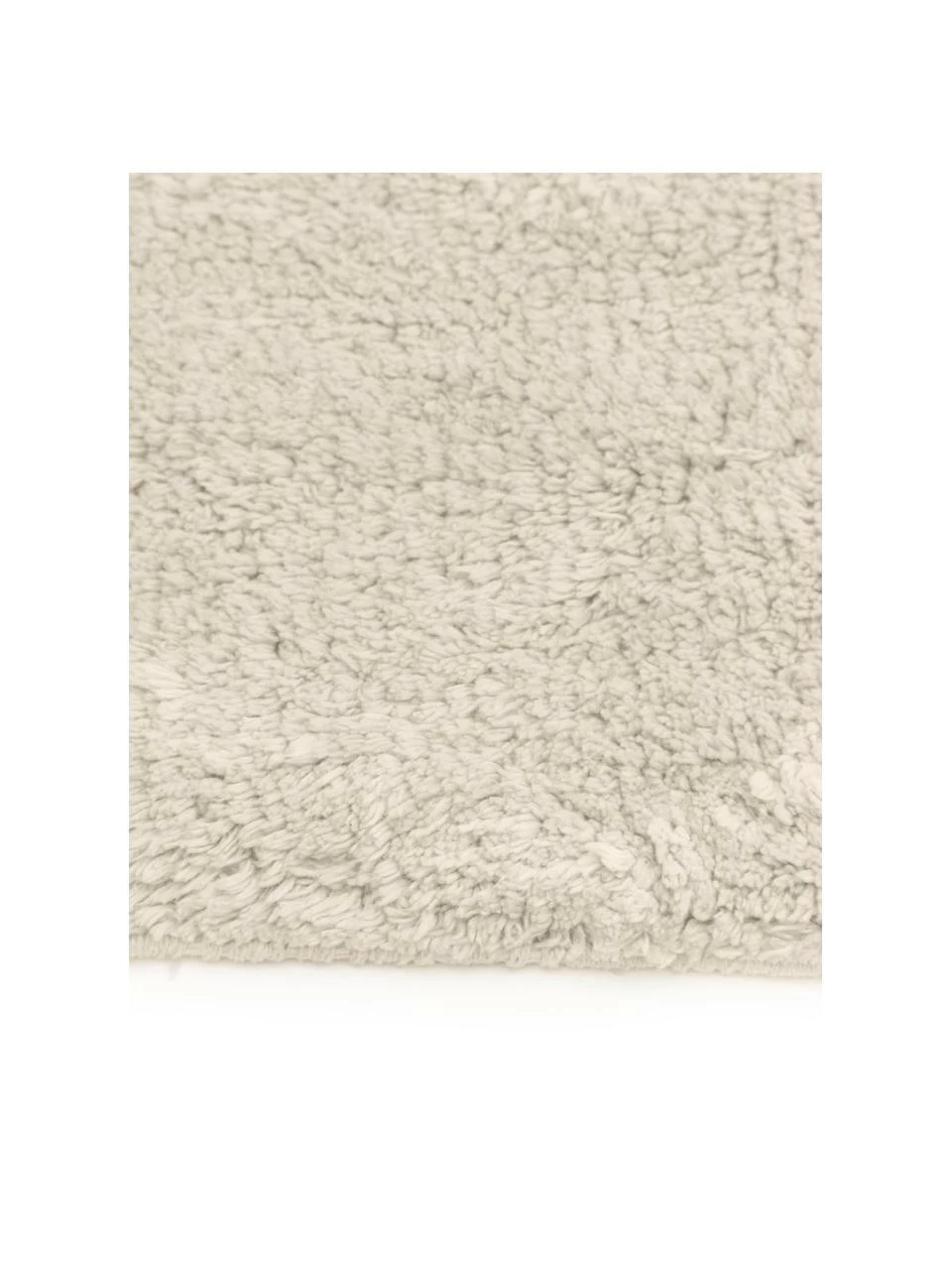 De gros 🤩 Westwing Collection Tapis de couloir beige bohème en coton à motif, tufté main Bina, larg. 80 x long. 250 cm 🔔 – Image 3