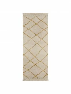 Remise 😉 Freundin Home Collection Tapis de couloir crème Primrose, larg. 80 x long. 200 cm 👍