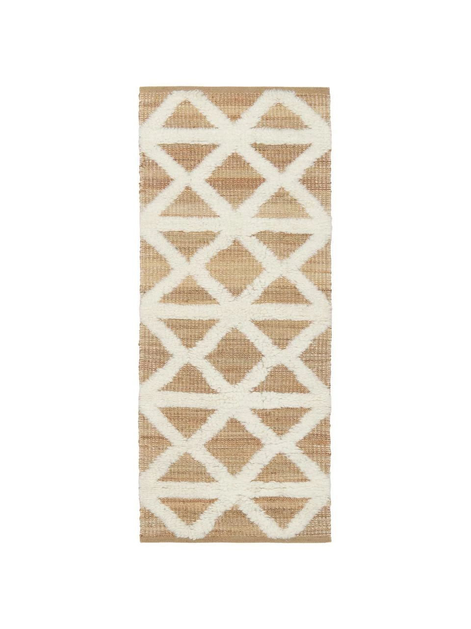 Meilleure affaire 👏 Westwing Collection Tapis de couloir en jute tissé à la main Malea, larg. 80 x long. 200 cm ⭐