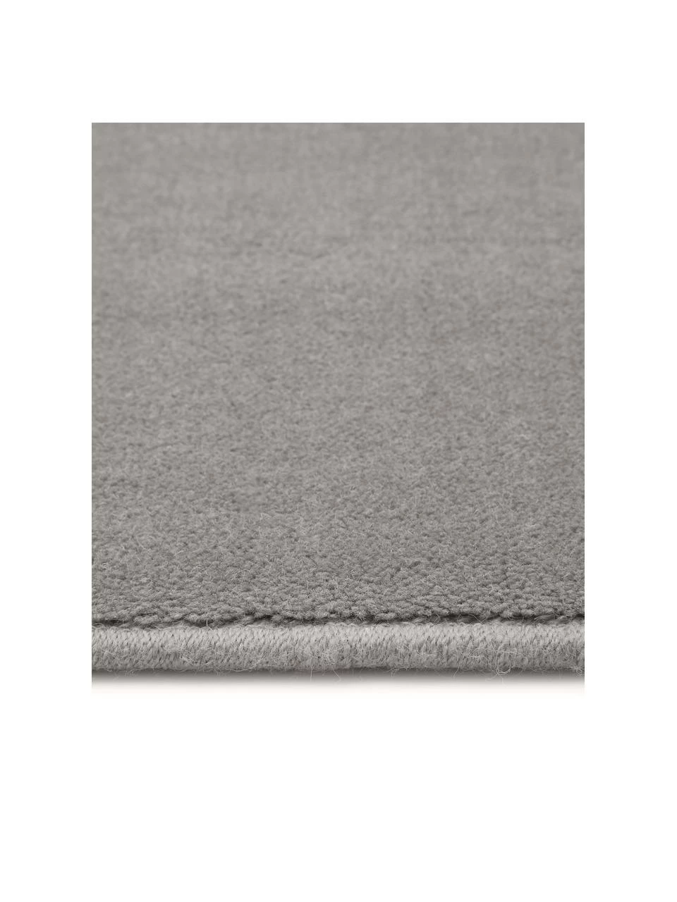Offres 🤩 Westwing Collection Tapis de couloir en laine gris Ida, larg. 80 x long. 250 cm 🛒 – Image 2