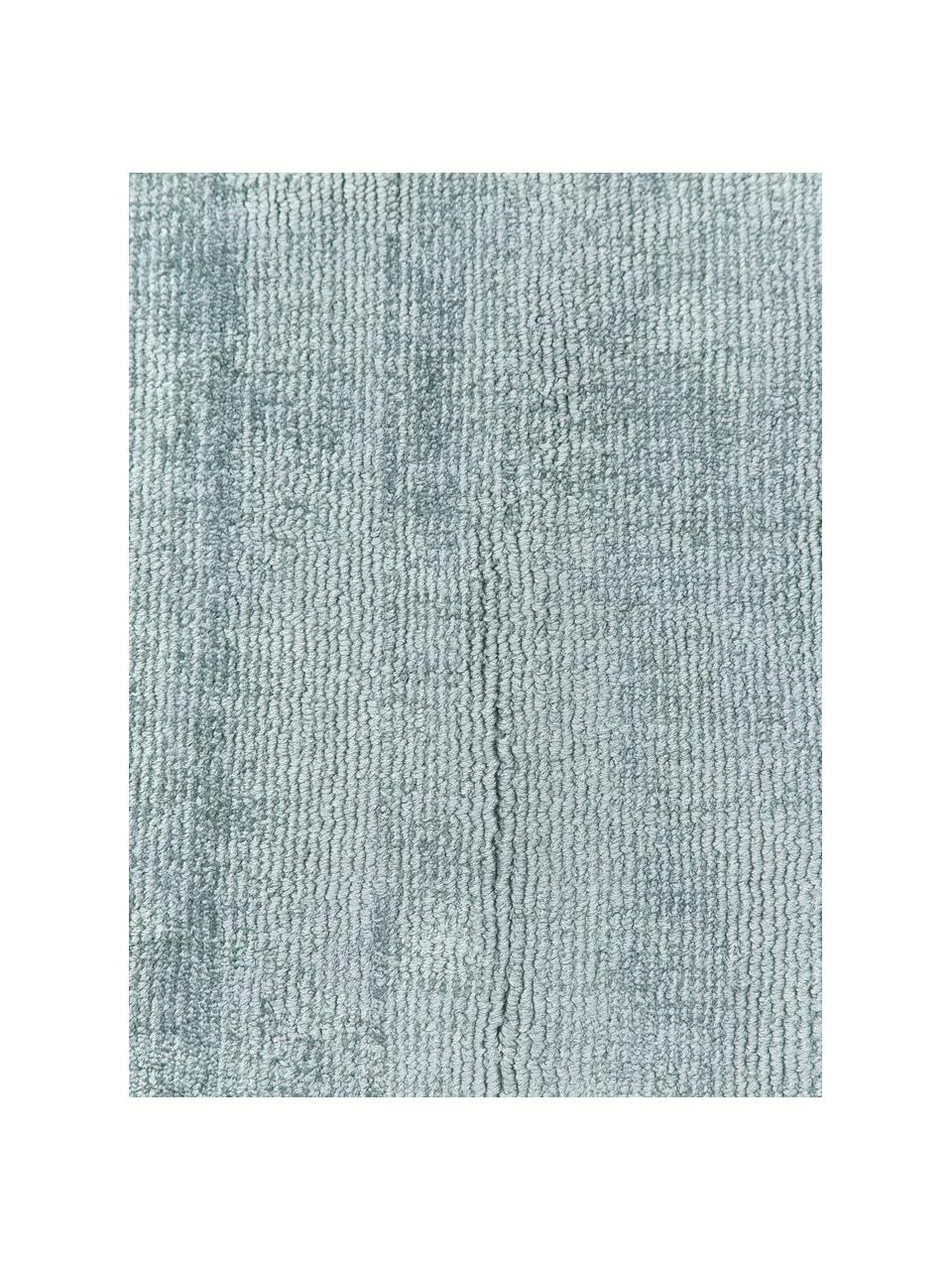 Bon marché 😀 Westwing Collection Tapis de couloir en viscose bleu de glace Jane, larg. 80 x long. 300 cm ✔️ – Image 2