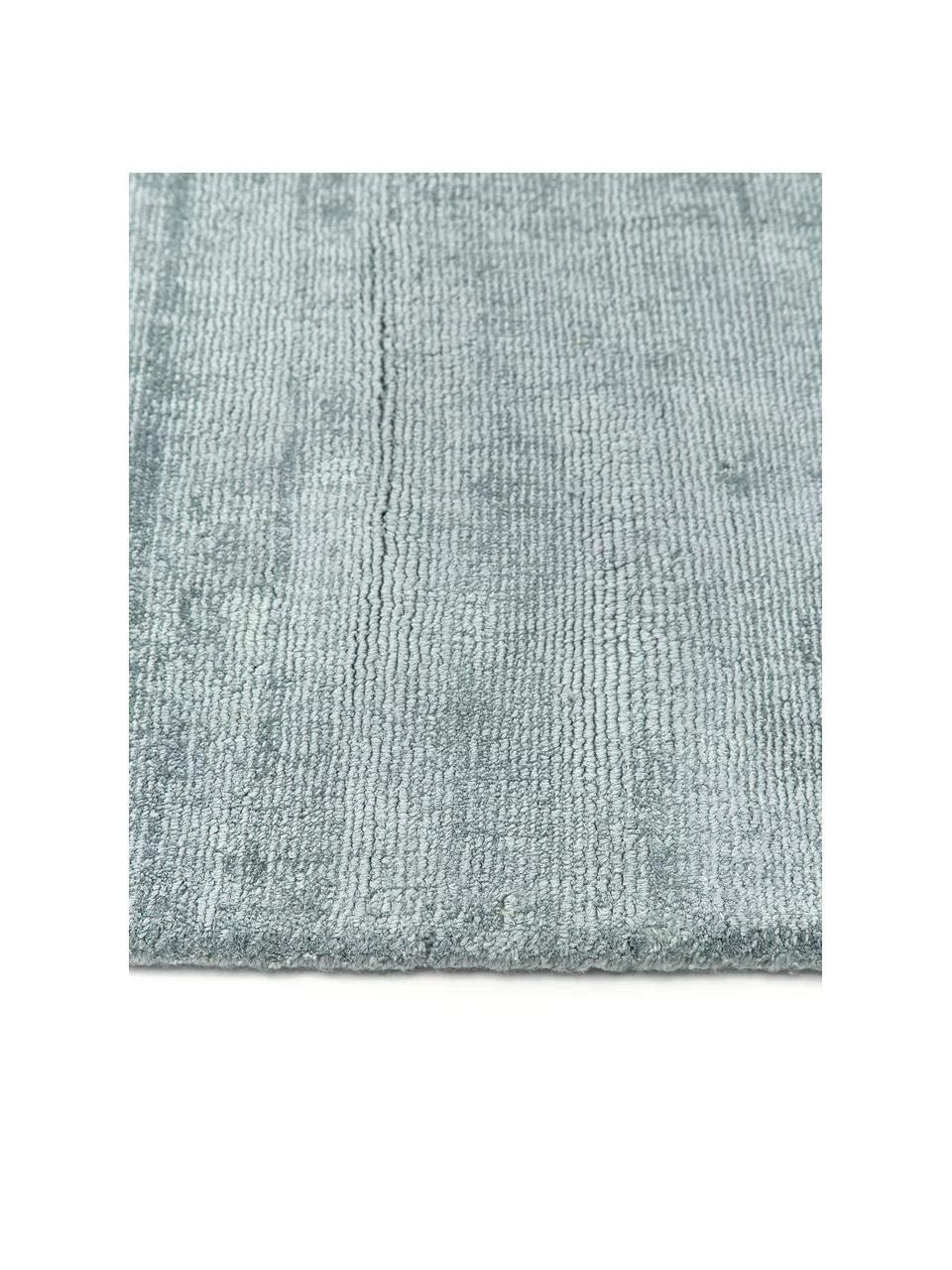 Bon marché 😀 Westwing Collection Tapis de couloir en viscose bleu de glace Jane, larg. 80 x long. 300 cm ✔️ – Image 3