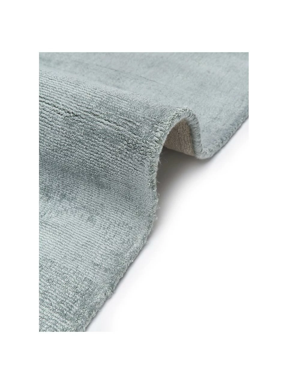 Bon marché 😀 Westwing Collection Tapis de couloir en viscose bleu de glace Jane, larg. 80 x long. 300 cm ✔️ – Image 5