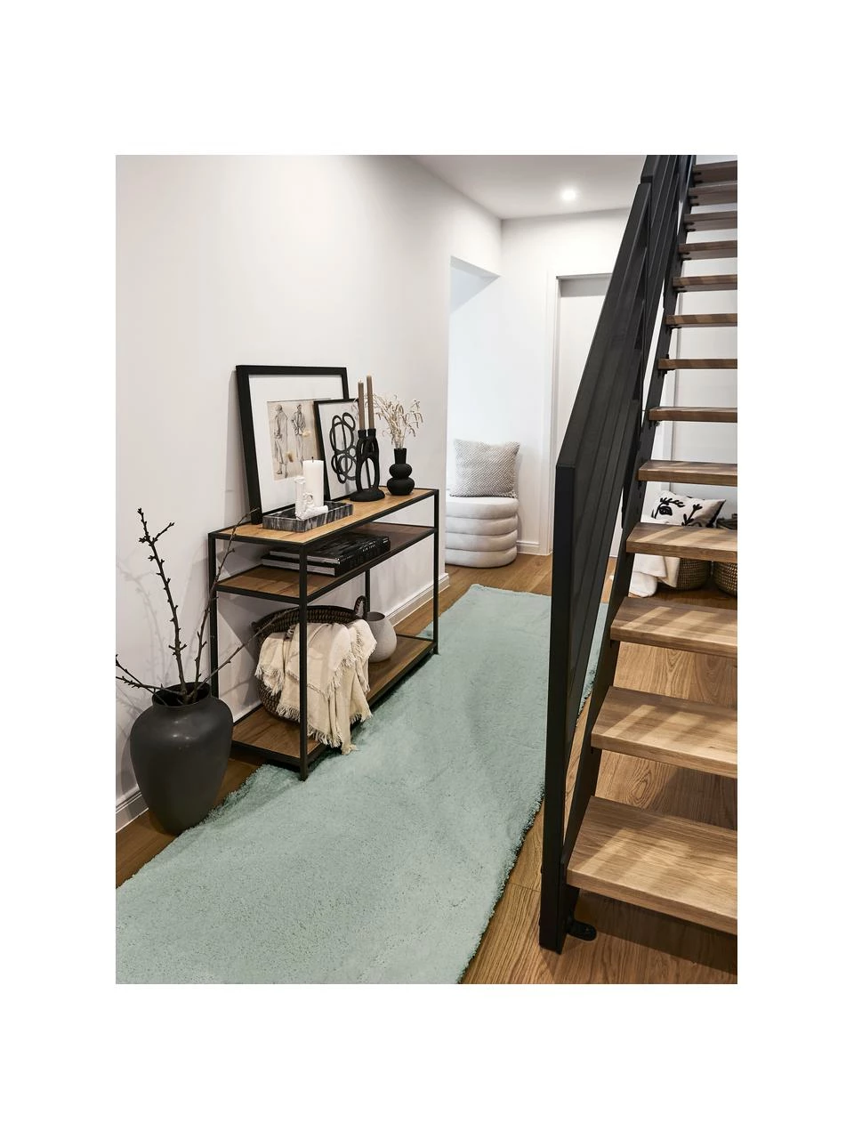 Meilleur prix 😉 Westwing Collection Tapis de couloir épais et moelleux Leighton, larg. 80 x long. 250 cm 🤩 – Image 2