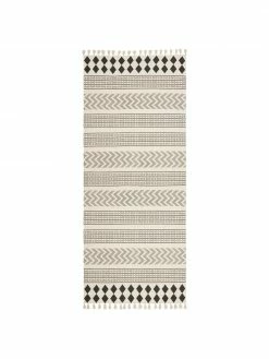 Tout neuf ✨ Westwing Collection Tapis de couloir ethnique blanc crème Edna, larg. 80 x long. 250 cm 🌟