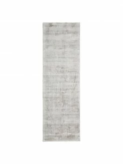 Le moins cher 👍 Westwing Collection Tapis de couloir gris en viscose Jane, larg. 80 x long. 200 cm 😉