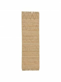 De gros ⌛ Westwing Collection Tapis de couloir jute fait main Jason, larg. 80 x long. 250 cm 💯