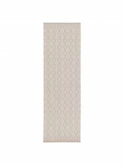 Bon marché 🎉 Westwing Collection Tapis de couloir outdoor beige/crème Capri, larg. 80 x long. 250 cm 🎁