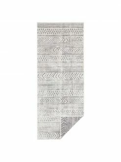 Le moins cher 🎁 Tapis de couloir réversible intérieur-extérieur motif graphique Biri, larg. 80 x long. 250 cm ❤️