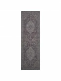 Promo 🔔 Westwing Collection Tapis de couloir vintage tissé main Naples, larg. 80 x long. 250 cm 🎉