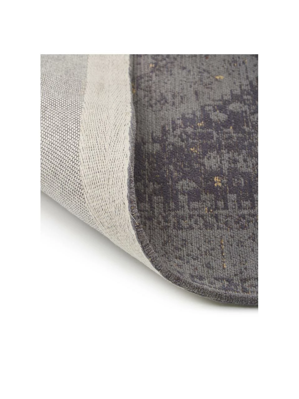 Promo 🔔 Westwing Collection Tapis de couloir vintage tissé main Naples, larg. 80 x long. 250 cm 🎉 – Image 4