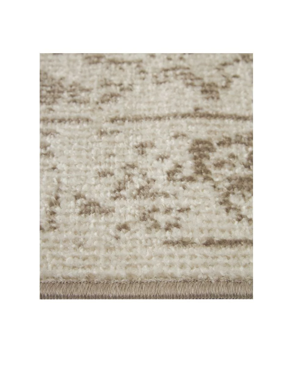 Offres 🌟 Westwing Collection Tapis d'entrée beige extérieur / intérieur style vintage Dana, larg. 80 x long. 200 cm ❤️ – Image 3