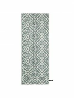 De gros 👏 Benuta Tapis d'entrée intérieur extérieur motif floral Capri, larg. 80 x long. 200 cmSeulement 1 produit disponible 🌟