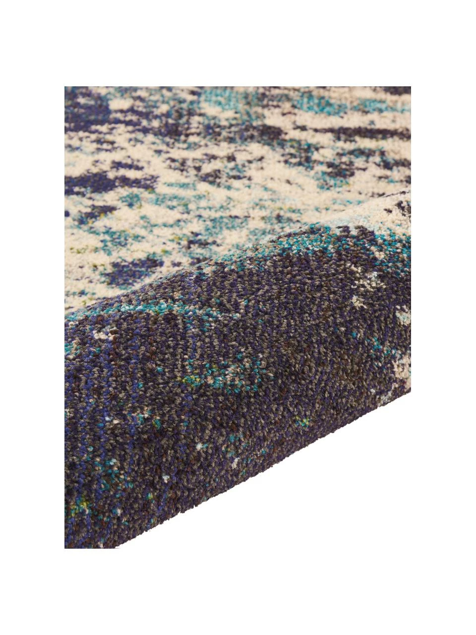 Le moins cher 🥰 Tapis design bleu ivoire Celestial, larg. 120 x long. 180 cm (taille S) 🤩 – Image 4